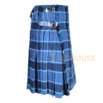 US Navy Tartan 8 Yard Kilt for Men - Image 2